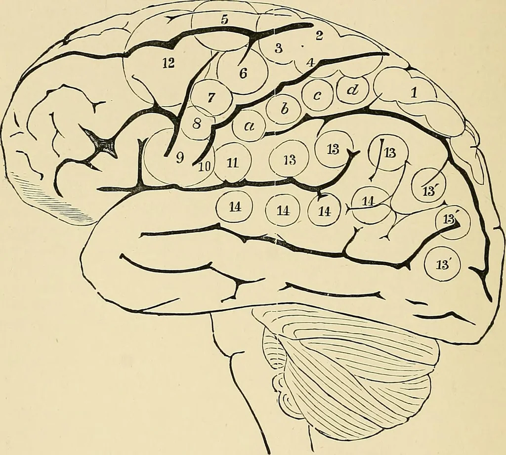 An illustration from A vindication of phrenology, 1894, leaf 209