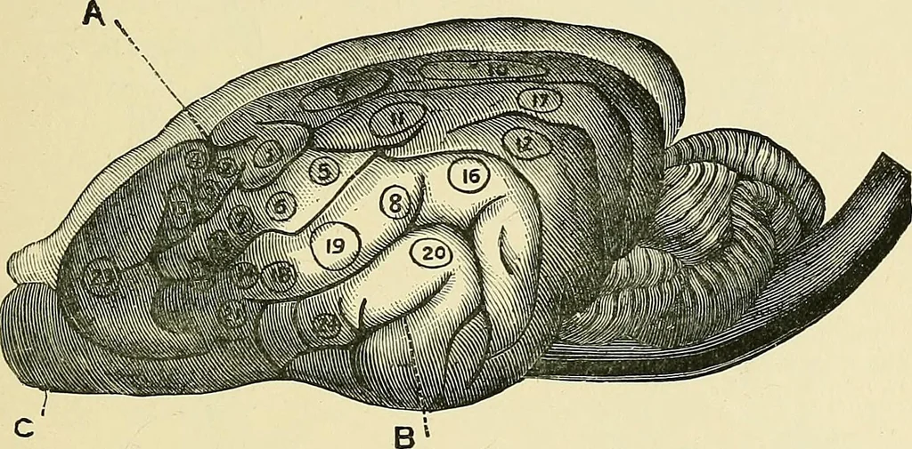 An illustration from A vindication of phrenology, 1894, leaf 212