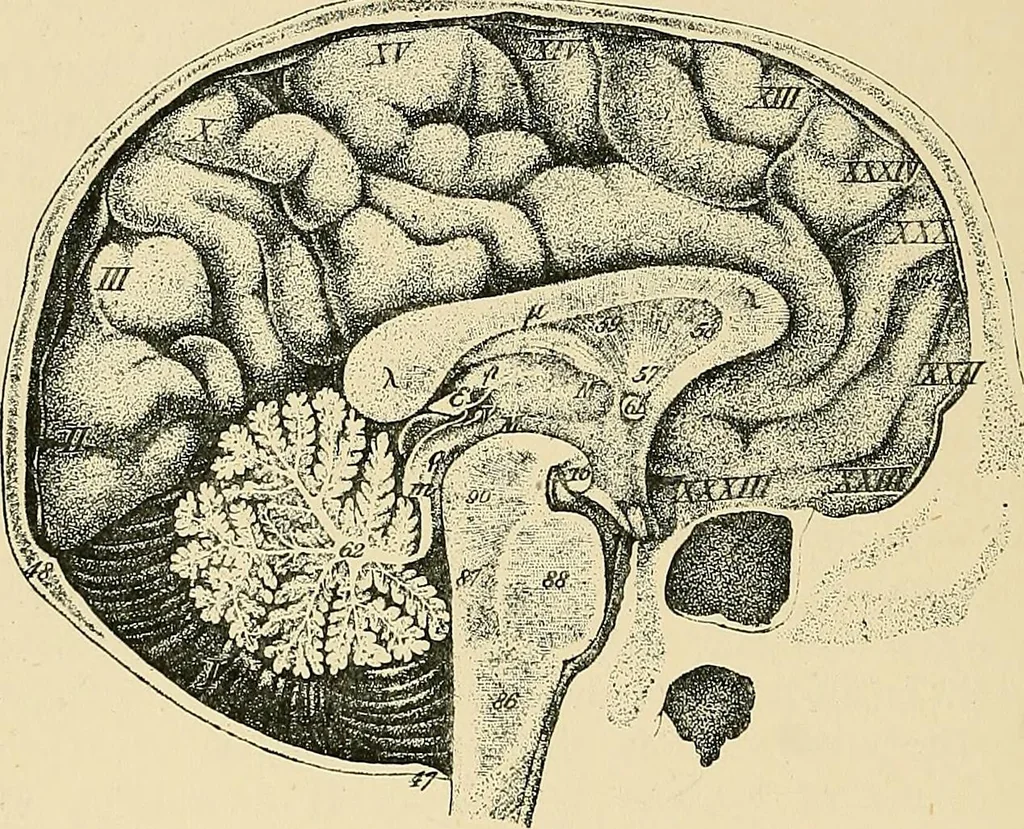An illustration from A vindication of phrenology, 1894, leaf 243