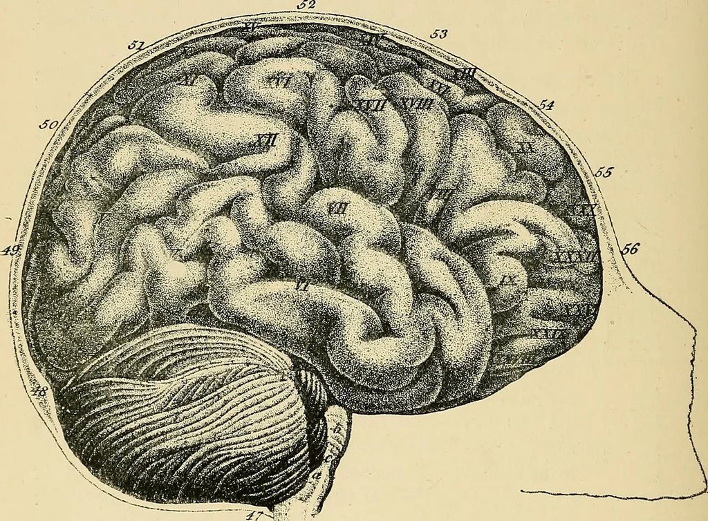 An illustration from A vindication of phrenology, 1894, leaf 443