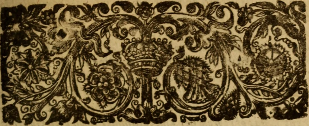 An illustration from A Vindication of the Presbyteriall-government, and ministry : together, with an exhortation, to all the ministers, elders, and people, within the bounds of the Province of London, whether joyning with us, or separating from us, 1650, leaf 6