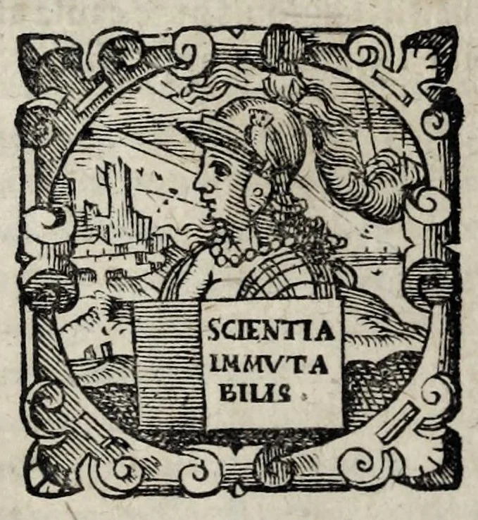 An illustration from Vindiciae contra tyrannos, siue, De principis in populum, populique in principem, legitima potestate, 1608, leaf 9