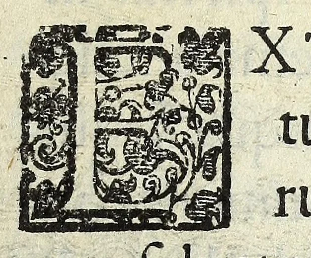 An illustration from Vinea Domini : cum breui descriptione sacramentor[um] et Paradisi, Limbi, Purgatorij, atq[ue] Inferni, à cathechismo catholicis q[ue] patribus excerpta, 1588, leaf 79