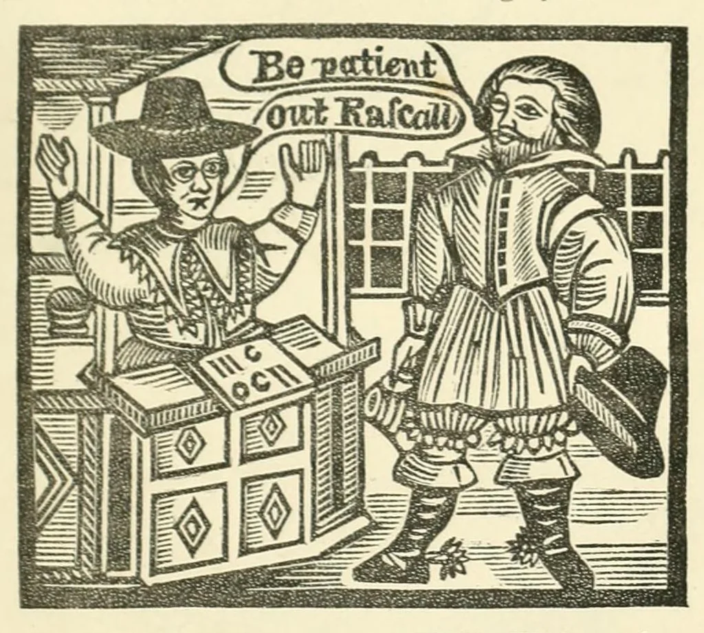 An illustration from Vinegar and mustard; or, Worm-wood lectures for every day in the week, being exercised and delivered in several parishes both of town and city, on several dayes, 1673, leaf 3