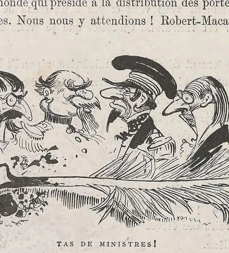 An illustration from Le vingtième siècle : texte et dessins, leaf 212