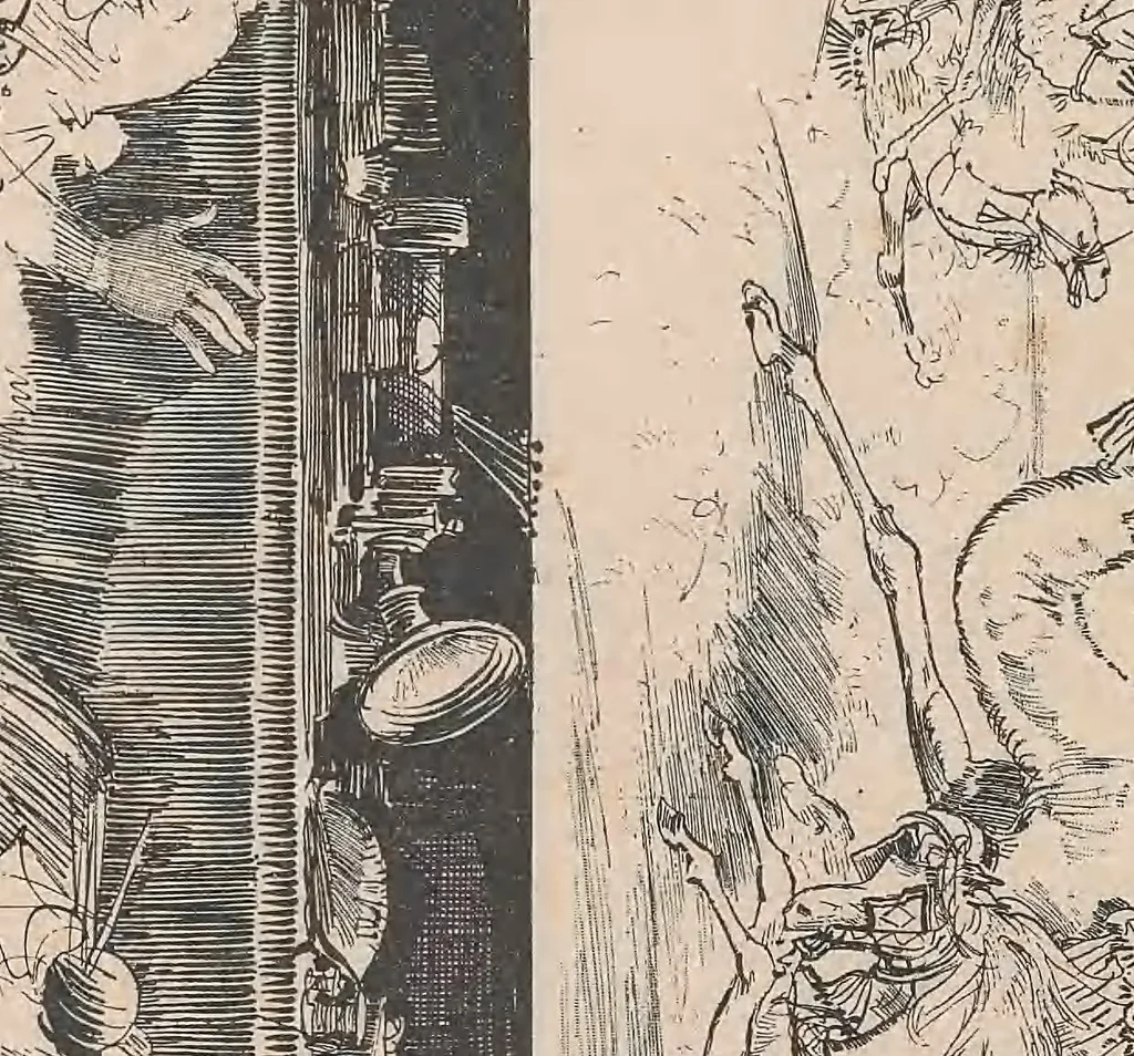 An illustration from Le vingtième siècle : texte et dessins, leaf 262