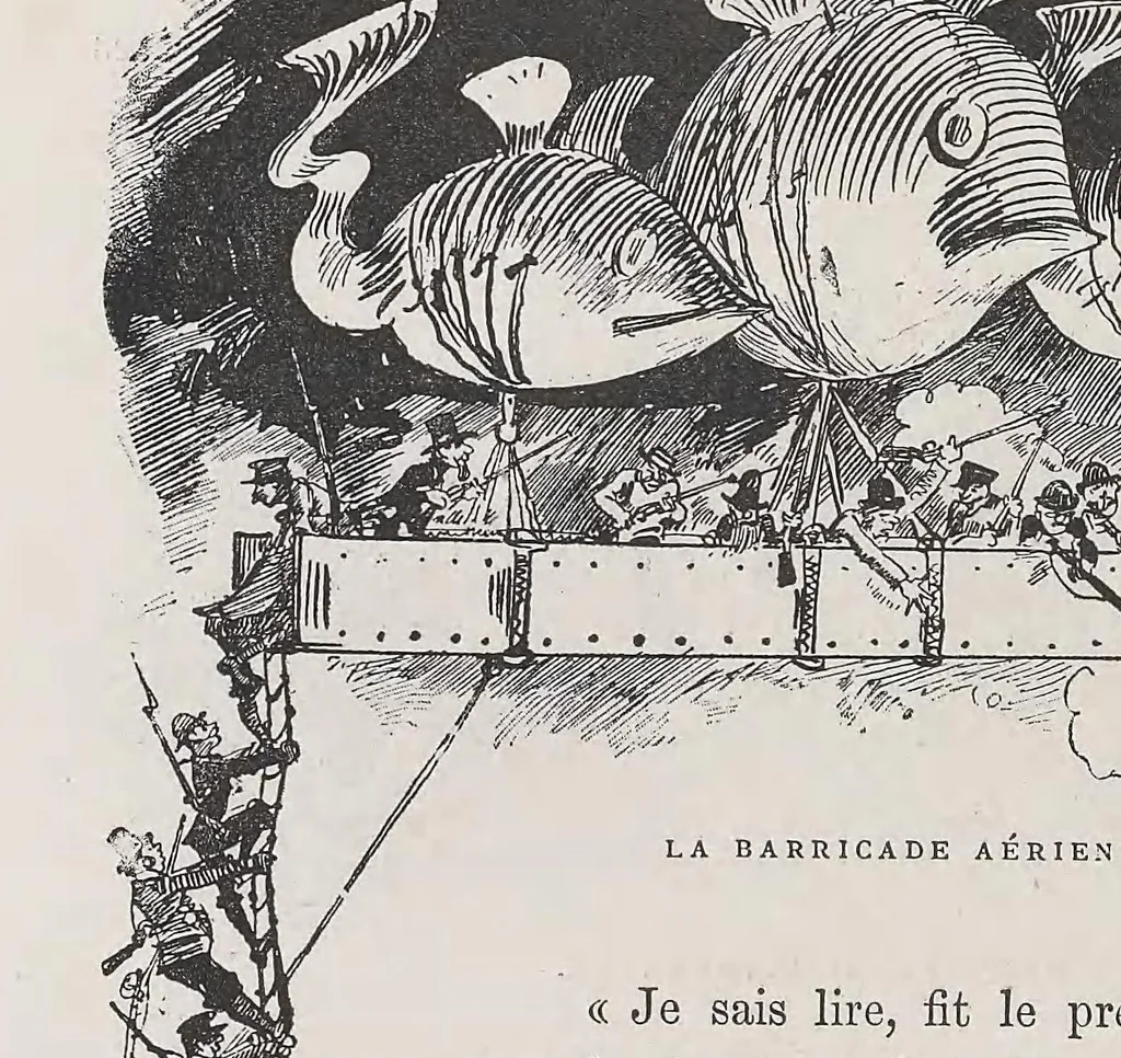An illustration from Le vingtième siècle : texte et dessins, leaf 348