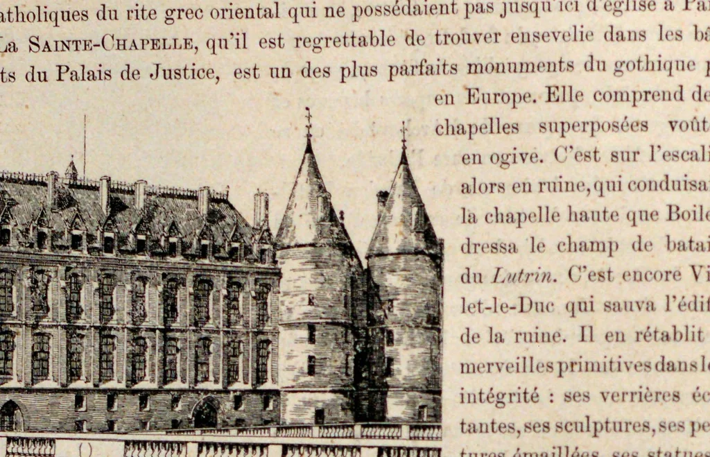 An illustration from Vingt jours à Paris pendant l'Exposition universelle, 1889, 1889, leaf 20
