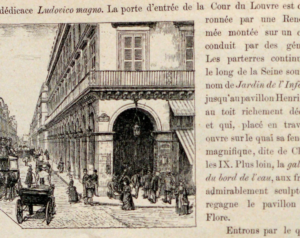 An illustration from Vingt jours à Paris pendant l'Exposition universelle, 1889, 1889, leaf 86