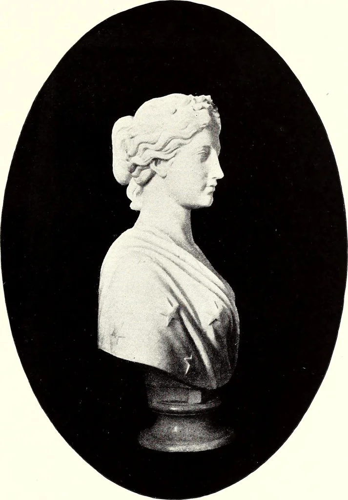 An illustration from Vinnie Ream : printed for private distribution only; and to preserve a few souvenirs of artist life from 1865 to 1878, 1908, leaf 24