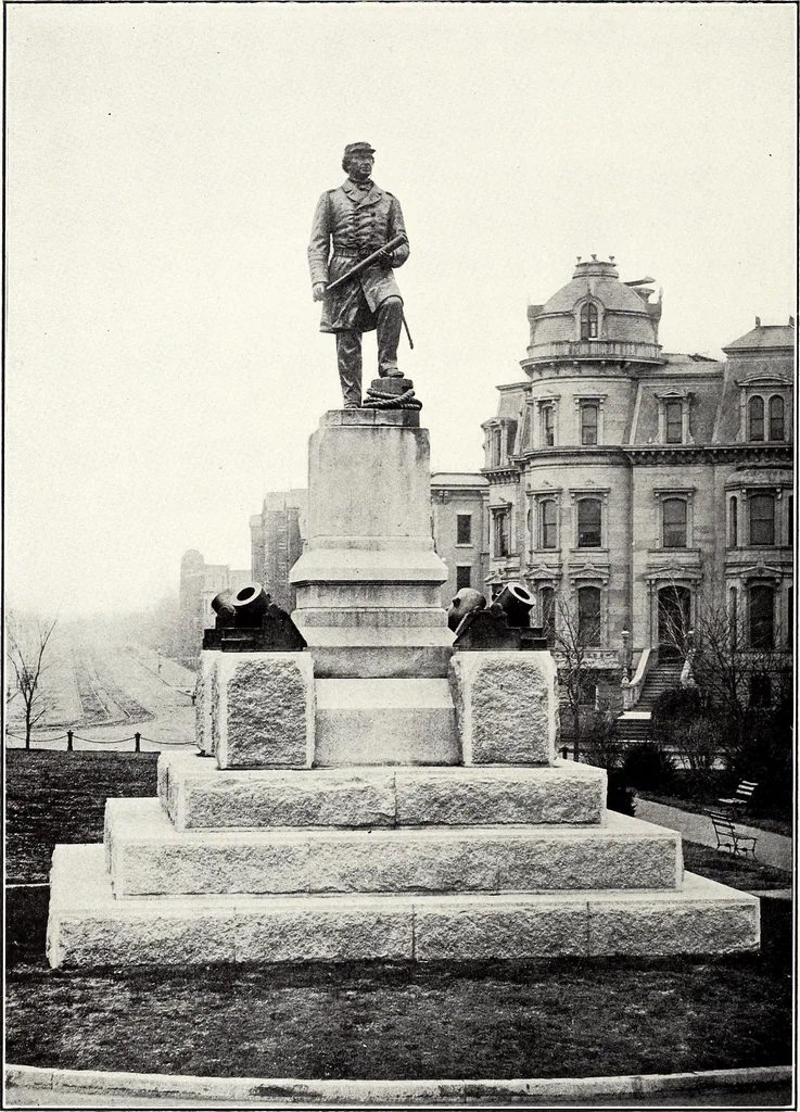 An illustration from Vinnie Ream : printed for private distribution only; and to preserve a few souvenirs of artist life from 1865 to 1878, 1908, leaf 95