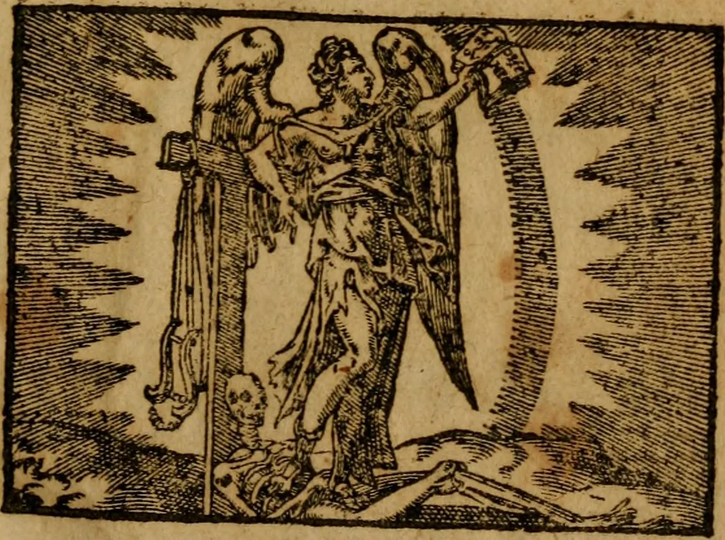 An illustration from Vint sermons de Iean Daillé : prononcés à Charenton sur certains jours et certains temps de l'année., 1658, leaf 4