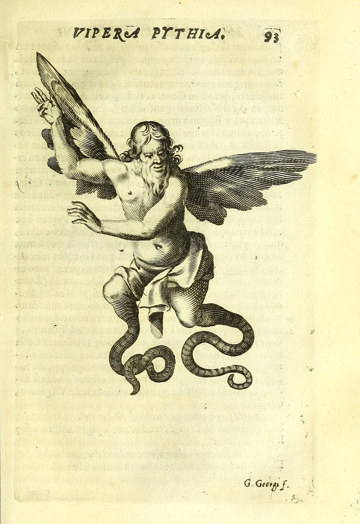 An illustration from Vipera Pythia :, 1651, leaf 117