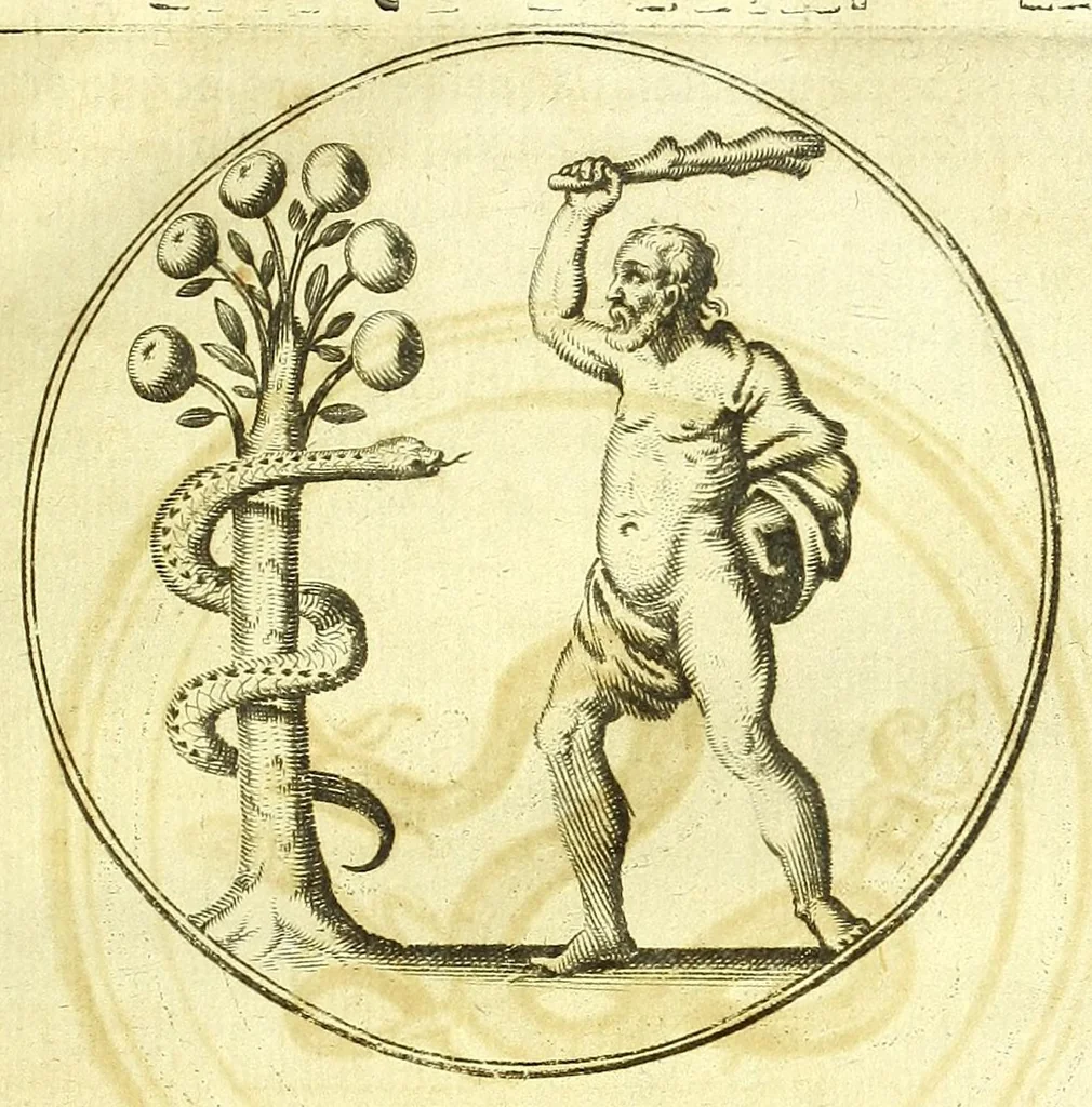 An illustration from Vipera Pythia :, 1651, leaf 145