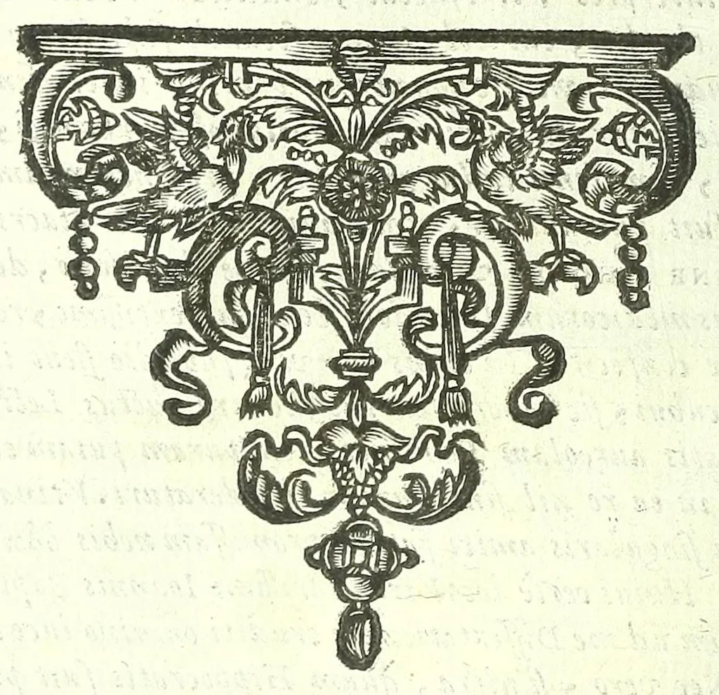 An illustration from Vipera Pythia :, 1651, leaf 16