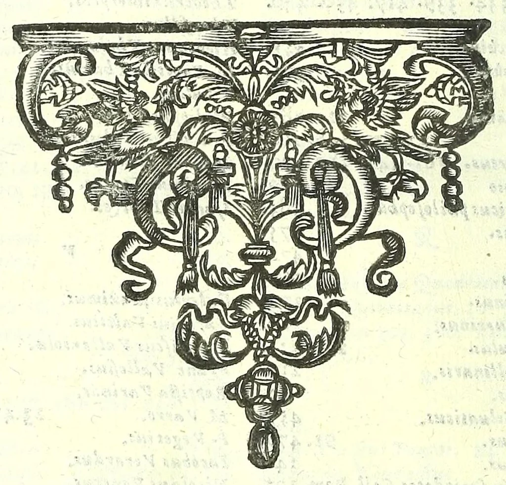 An illustration from Vipera Pythia :, 1651, leaf 554