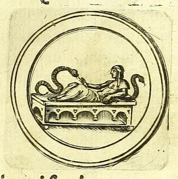 An illustration from Vipera Pythia :, 1651, leaf 61