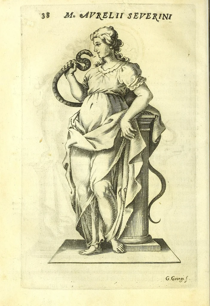 An illustration from Vipera Pythia :, 1651, leaf 62
