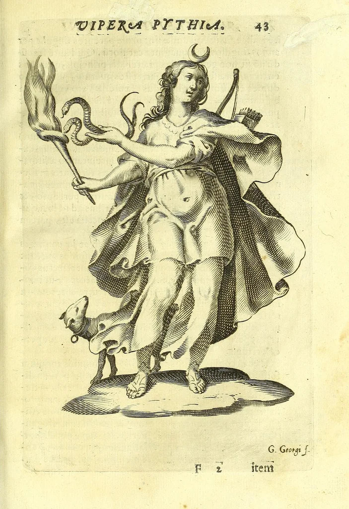 An illustration from Vipera Pythia :, 1651, leaf 67
