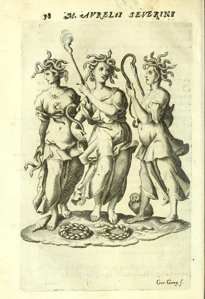 An illustration from Vipera Pythia :, 1651, leaf 82