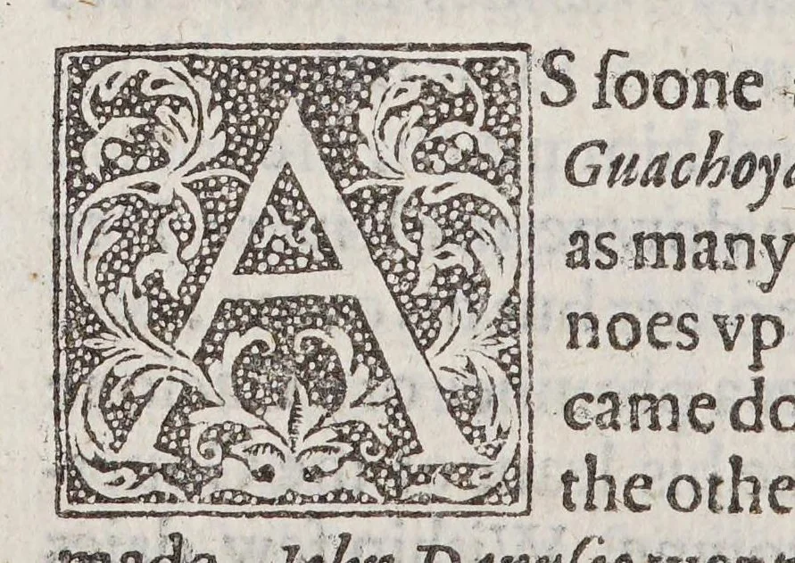 An illustration from Virginia richly valued, by the description of the maine land of Florida, her next neighbour: out of the foure yeeres continuall trauell and discouerie ... of don Ferdinando de Soto ..., 1609, leaf 136