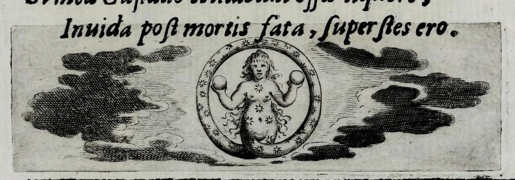 An illustration from Virginii Caesarini Carmina, 1658, leaf 149