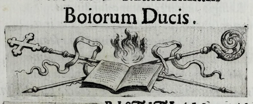 An illustration from Virginii Caesarini Carmina, 1658, leaf 39