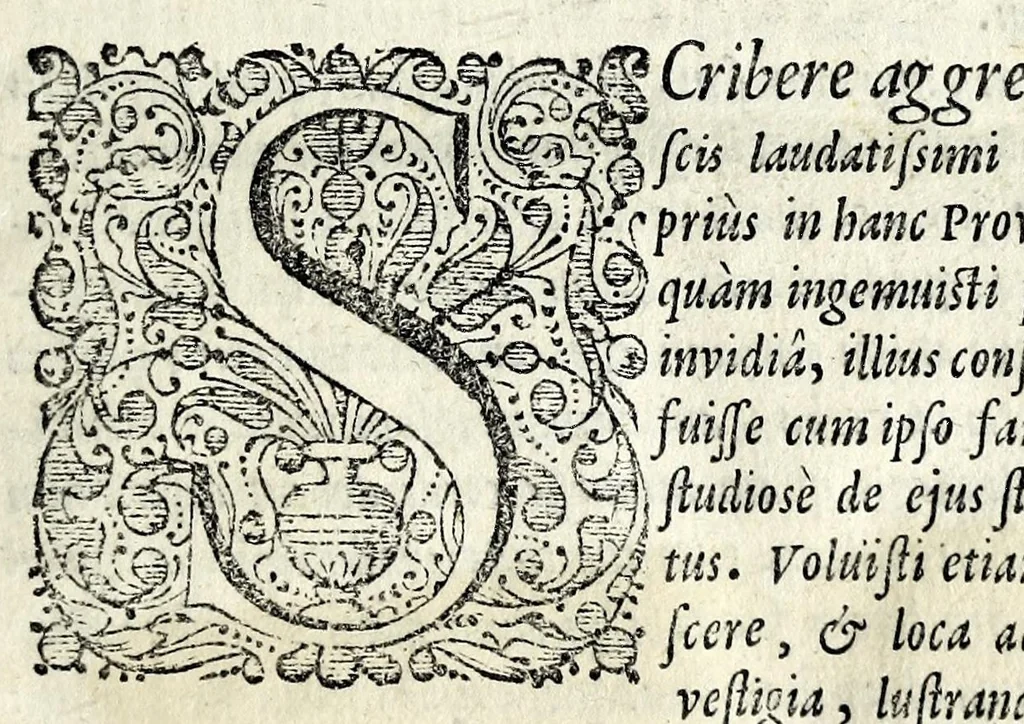 An illustration from Viri illustris Nicolai Claudij Fabricij de Peiresc, senatoris aquisextiensis vita, 1655, leaf 9