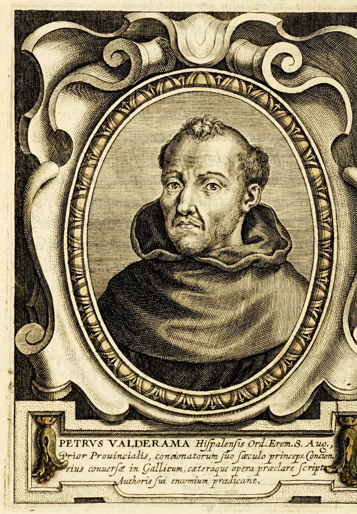An illustration from Virorum illustrium ex ordine eremitarum D. Augustini elogia : cum singulorum expressis ad vivum iconibus., 1636, leaf 304