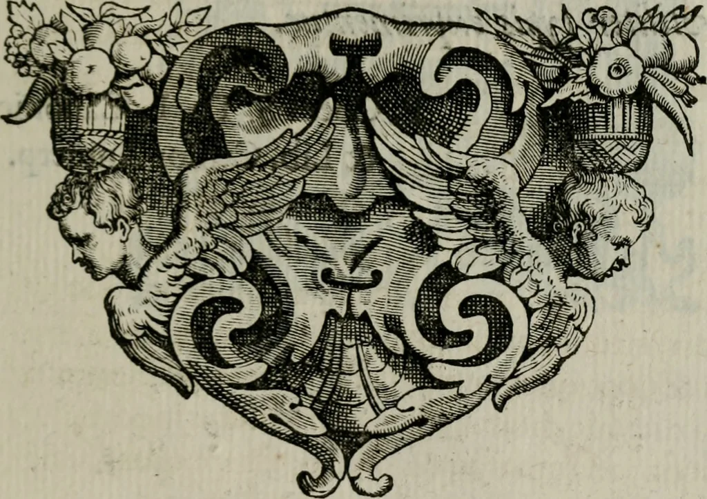 An illustration from Virtutes cardinales ethico emblemate expressae : ad praenob. et generos. dominum D. Franciscum de Kinschot, equitem ordinis S. Iacobi, etc, 1645, leaf 54