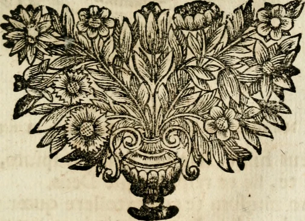 An illustration from VIrtVosIVs pantheon, Deo & sanCtIs ereCtVM, id est, Sermones panegyrici de praecipuis sacrorum ordinum fundatoribus, patriarchis, aliisque terrarum patronis, ad normam & formam Psalmo-graphi, Psal. 148.v.I : LaVDate IpsVM In eXCeLsIs : insertis nonnullis festis de B.M.V. de circumcisione Domini &c. & duodecim signis praedestinationis, quorum singula singulis mensibus praefiguntur cum symbolis chrono-graphicis, & figuris = Das ist, Lob-Predigen von denen fürnehmsten heil. Ordens-Stifftern, Patriarchen, und andern heiligen Lands-Patronen : dann auch auff etwelchen Mariae-Festtägen, und von denen 12. Zeichen der göttlichen Gnaden-Wahl, deren jedes jedem Monat vorgesetzt wird : pars [I-III], 1723, leaf 130