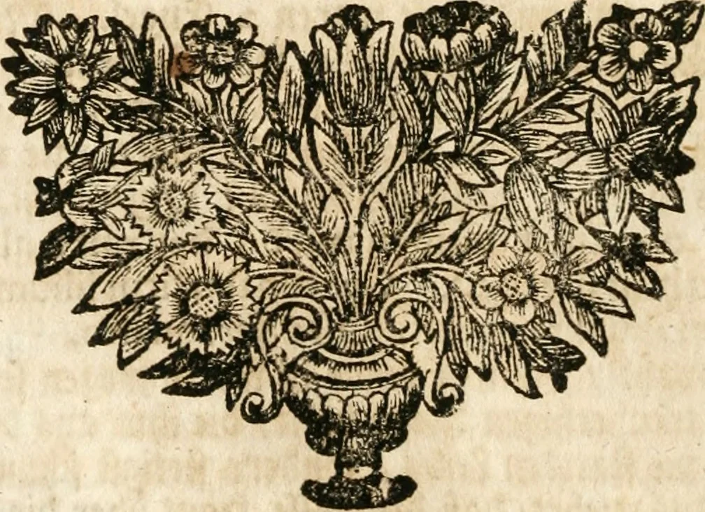 An illustration from VIrtVosIVs pantheon, Deo & sanCtIs ereCtVM, id est, Sermones panegyrici de praecipuis sacrorum ordinum fundatoribus, patriarchis, aliisque terrarum patronis, ad normam & formam Psalmo-graphi, Psal. 148.v.I : LaVDate IpsVM In eXCeLsIs : insertis nonnullis festis de B.M.V. de circumcisione Domini &c. & duodecim signis praedestinationis, quorum singula singulis mensibus praefiguntur cum symbolis chrono-graphicis, & figuris = Das ist, Lob-Predigen von denen fürnehmsten heil. Ordens-Stifftern, Patriarchen, und andern heiligen Lands-Patronen : dann auch auff etwelchen Mariae-Festtägen, und von denen 12. Zeichen der göttlichen Gnaden-Wahl, deren jedes jedem Monat vorgesetzt wird : pars [I-III], 1723, leaf 555