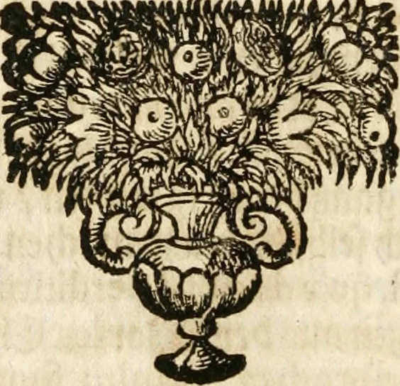 An illustration from VIrtVosIVs pantheon, Deo & sanCtIs ereCtVM, id est, Sermones panegyrici de praecipuis sacrorum ordinum fundatoribus, patriarchis, aliisque terrarum patronis, ad normam & formam Psalmo-graphi, Psal. 148.v.I : LaVDate IpsVM In eXCeLsIs : insertis nonnullis festis de B.M.V. de circumcisione Domini &c. & duodecim signis praedestinationis, quorum singula singulis mensibus praefiguntur cum symbolis chrono-graphicis, & figuris = Das ist, Lob-Predigen von denen fürnehmsten heil. Ordens-Stifftern, Patriarchen, und andern heiligen Lands-Patronen : dann auch auff etwelchen Mariae-Festtägen, und von denen 12. Zeichen der göttlichen Gnaden-Wahl, deren jedes jedem Monat vorgesetzt wird : pars [I-III], 1723, leaf 721
