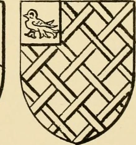 An illustration from The Visitacion of Staffordschire, 1883, leaf 54