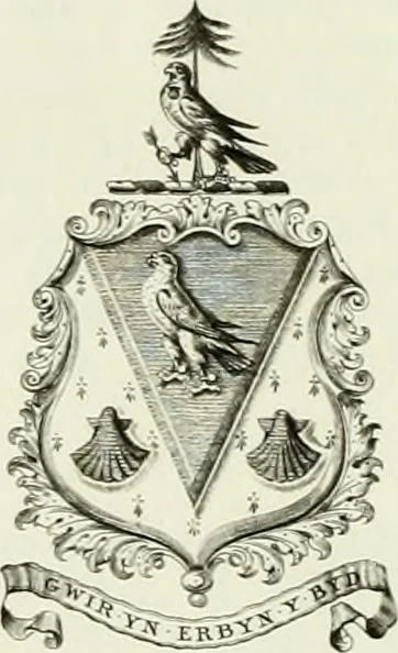 An illustration from Visitation of England and Wales, 1893, leaf 221