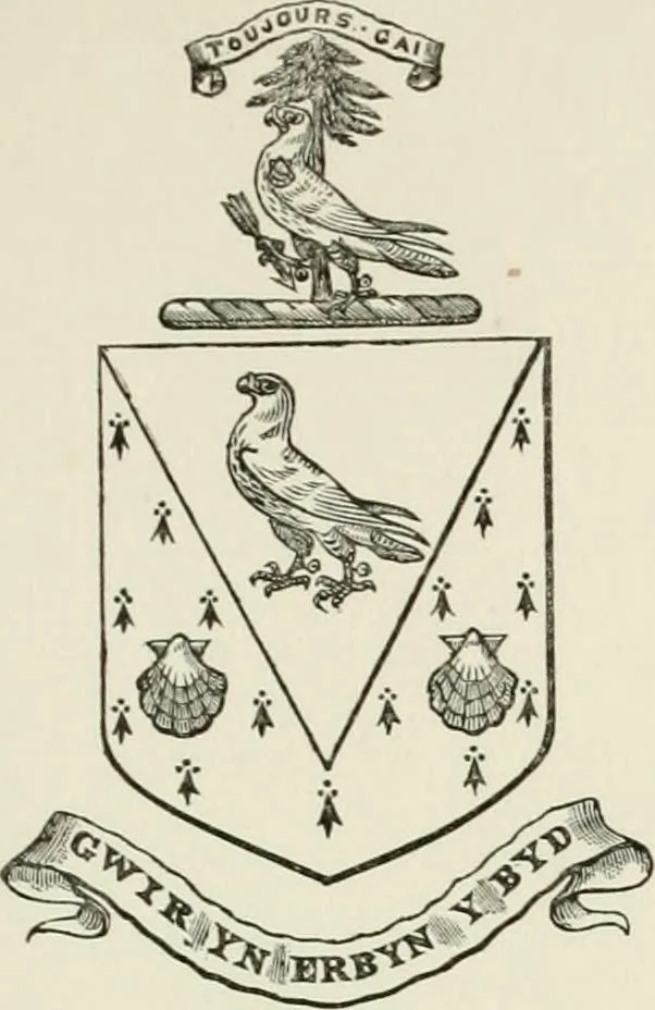 An illustration from Visitation of England and Wales, 1893, leaf 222