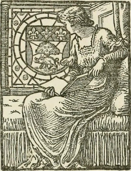 An illustration from Visitation of England and Wales, 1893, leaf 38