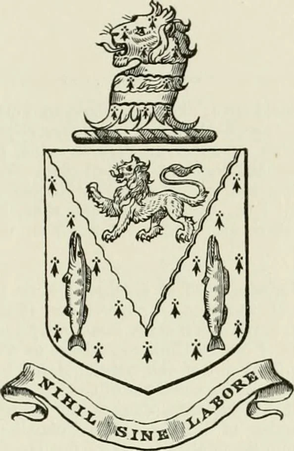 An illustration from Visitation of England and Wales, 1893, leaf 84