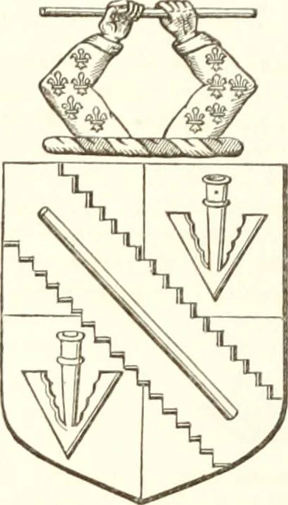 An illustration from Visitation of England and Wales, 1893, leaf 107