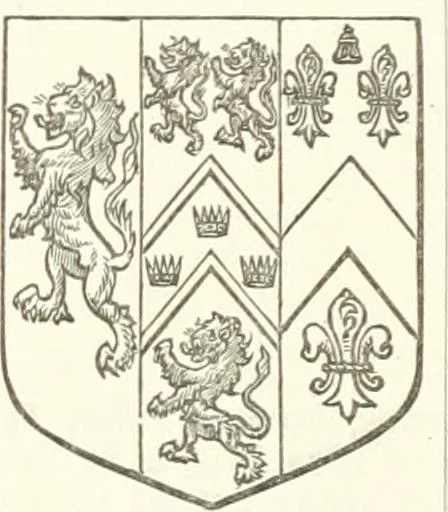 An illustration from Visitation of England and Wales, 1893, leaf 15