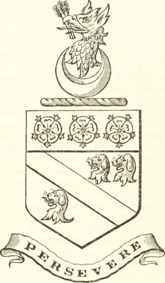 An illustration from Visitation of England and Wales, 1893, leaf 159