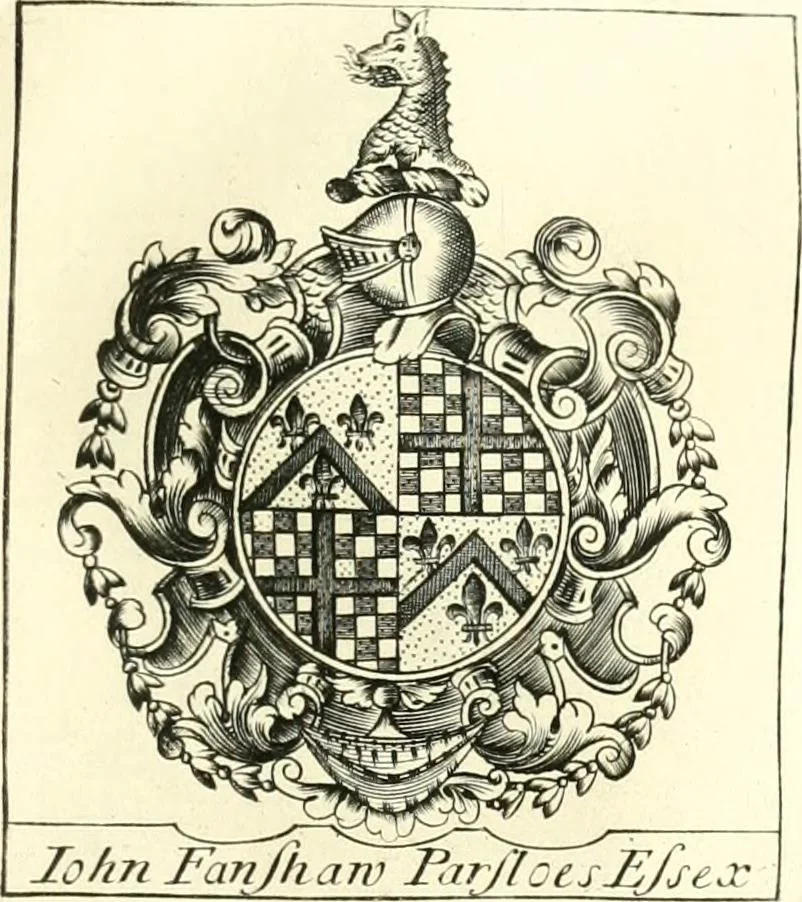 An illustration from Visitation of England and Wales, 1893, leaf 174