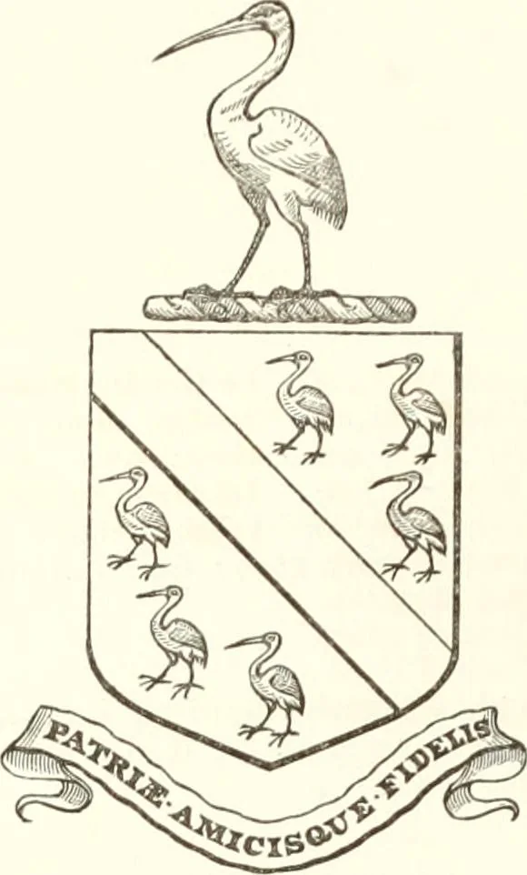 An illustration from Visitation of England and Wales, 1893, leaf 215
