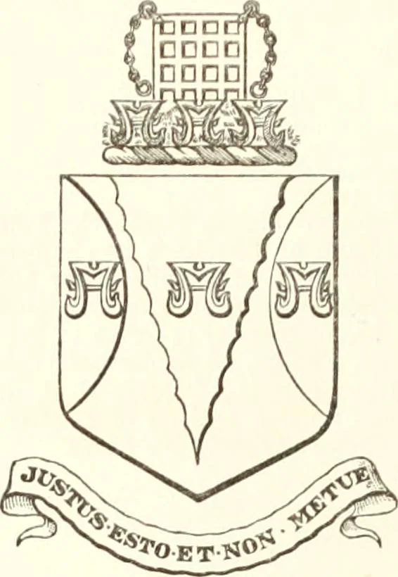 An illustration from Visitation of England and Wales, 1893, leaf 37