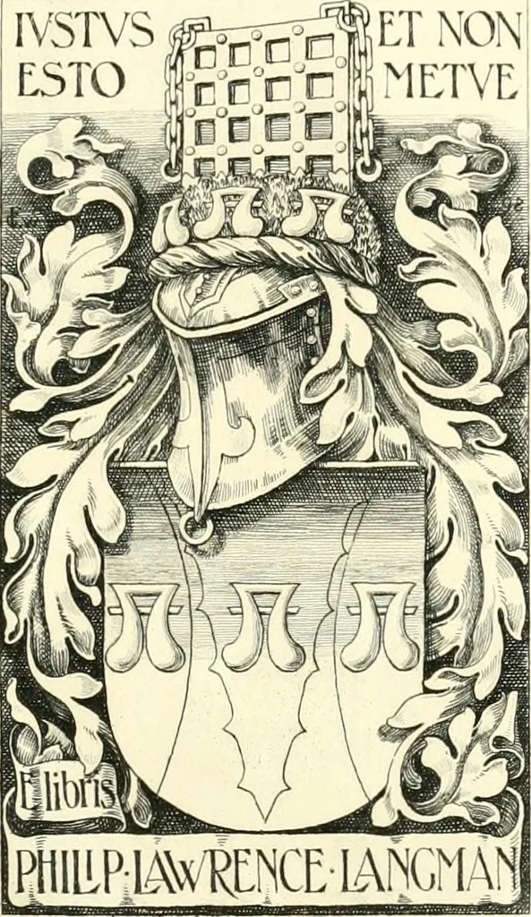 An illustration from Visitation of England and Wales, 1893, leaf 40