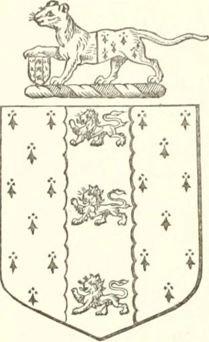An illustration from Visitation of England and Wales, 1893, leaf 77