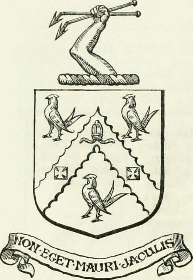 An illustration from Visitation of England and Wales, 1893, leaf 125
