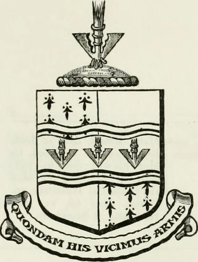 An illustration from Visitation of England and Wales, 1893, leaf 164