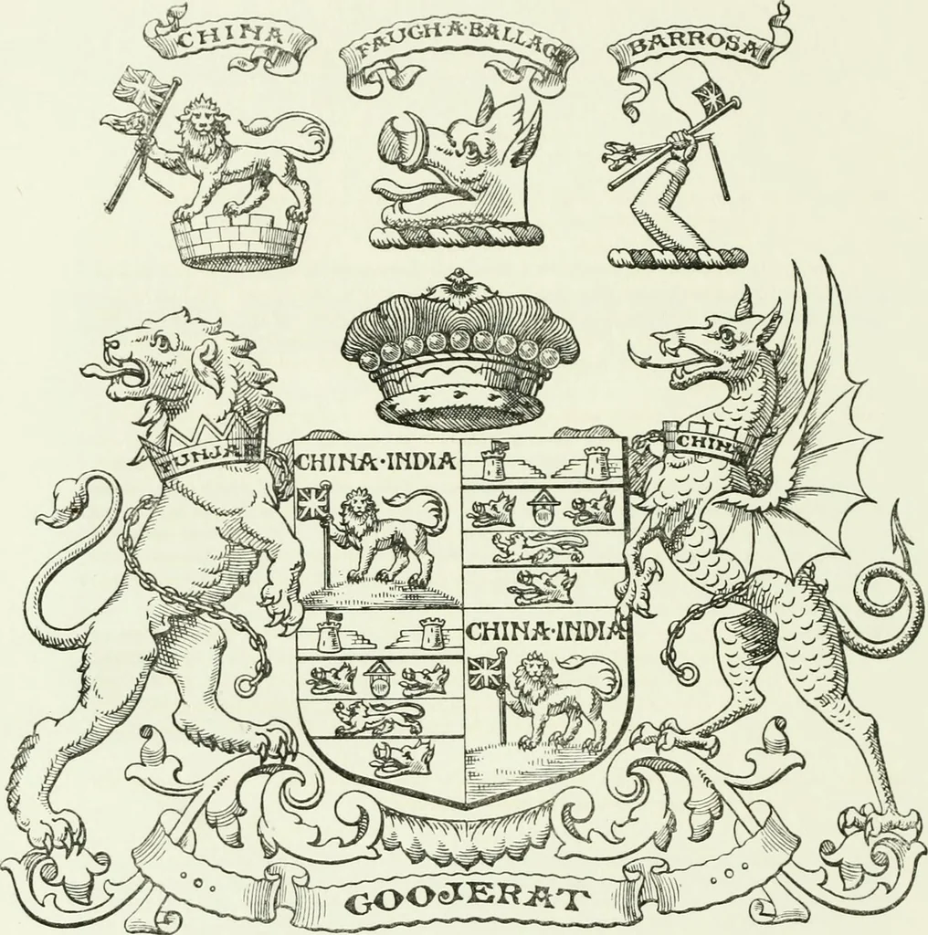 An illustration from Visitation of England and Wales, 1893, leaf 173