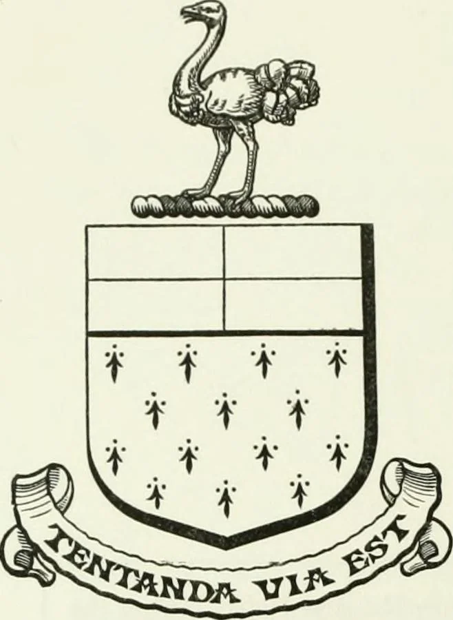 An illustration from Visitation of England and Wales, 1893, leaf 219